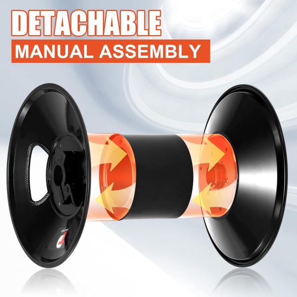 Tool Daily Pressure Washer Hose Reel, 100 FT Heavy Duty Steel Hose Reel for Power Washer - Image 9